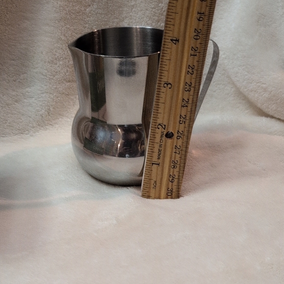 Silver Coffee & Tea Frothing Pitcher - Picture 4 of 6